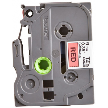 Brother TZe-421 - Standard adhesive - black on red - Roll (0.9 cm x 8 m) 1 cassette(s) laminated tape - for Brother PT-D210, D600, H110; P-Touch PT-1005, 1880, E800, H110; P-Touch Cube Plus PT-P710 - 2