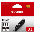 Canon CLI-551BK XL - High Yield - black - original - ink tank - for PIXMA iP8750, iX6850, MG5550, MG5650, MG5655, MG6450, MG6650, MG7150, MG7550, MX725, MX925