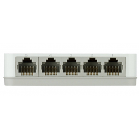 D-Link GO-SW-5G - Switch - unmanaged - 5 x 10 / 100 / 1000 - desktop - 3