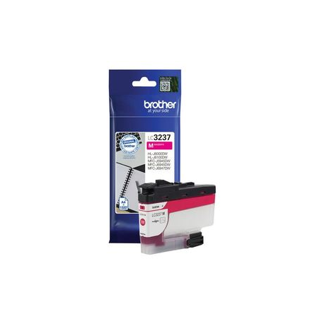 Brother LC3237M - Magenta - original - ink cartridge - for Brother HL-J6000DW, HL-J6100DW, MFC-J5945DW, MFC-J6945DW, MFC-J6947DW - 3