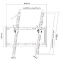 Sunne TV Bracket , 32"-55", max 35kg, Tilting, TV to wall 25mm