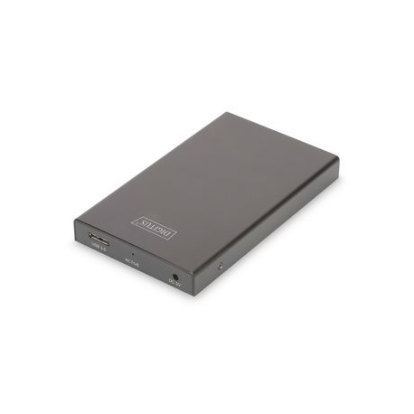 DIGITUS DA-71114 - Storage enclosure - 2.5" - SATA 6Gb / s - USB 3.0 - black - 4
