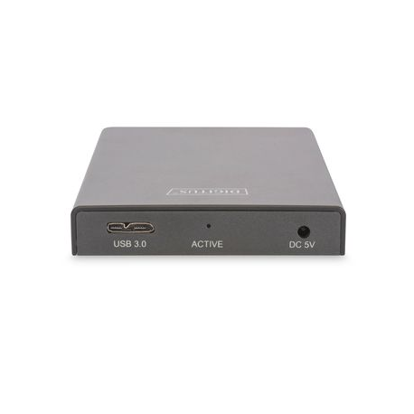 DIGITUS DA-71114 - Storage enclosure - 2.5" - SATA 6Gb / s - USB 3.0 - black - 5
