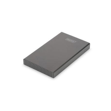 DIGITUS DA-71114 - Storage enclosure - 2.5" - SATA 6Gb / s - USB 3.0 - black - 6