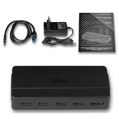 i-Tec USB 3.0 Charging HUB - Hub - 7 x SuperSpeed USB 3.0 - desktop - 5