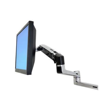 Ergotron LX - Mounting component (end cap, 9" extension arm) - for LCD display - aluminium - aluminium - arm mountable - 1