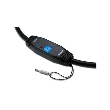 ASSMANN HDMI High Speed - HDMI cable - HDMI male to HDMI male - 15 m - double shielded - black - 2