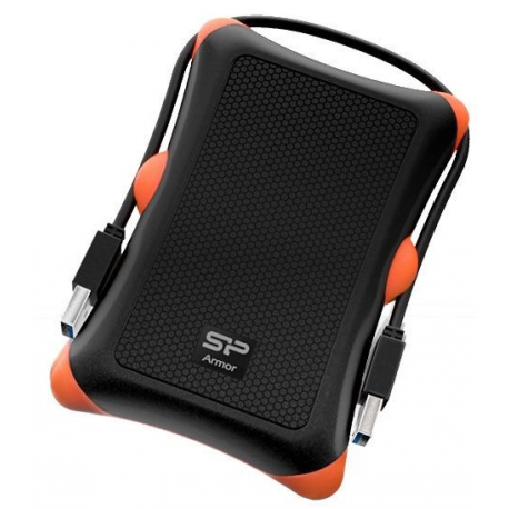 SILICON POWER Armor A30 - Hard drive - 1 TB - external (portable) - 2.5" - USB 3.0 - black - 1