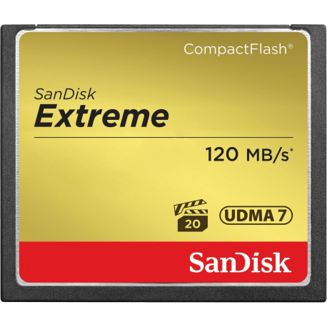 SanDisk Extreme - Flash memory card - 64 GB - 567x - CompactFlash - 2