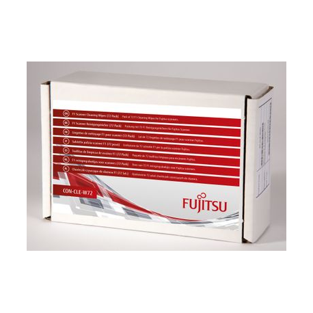 Fujitsu F1 Scanner Cleaning Wipes - Cleaning wipes (pack of 72) - for Fujitsu SP-1120, 1125, 1130, 1425; fi-7300, 800, 81XX, 82XX; Network Scanner N7100 - 2