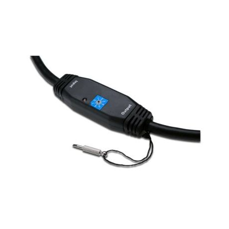 DIGITUS - HDMI cable - HDMI male to HDMI male - 20 m - double shielded - black - 2