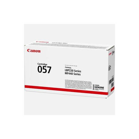 Canon 057 - Black - original - toner cartridge - for ImageCLASS LBP228, LBP236, LBP237, MF455; i-SENSYS LBP233, LBP236, MF453, MF455 - 2