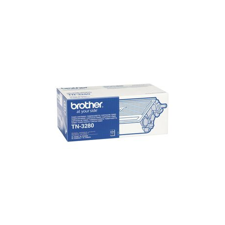 Brother TN3280 - Black - original - toner cartridge - for Brother DCP-8070, 8085, HL-5340, 5350, 5370, 5380, MFC-8370, 8380, 8880, 8890 - 1