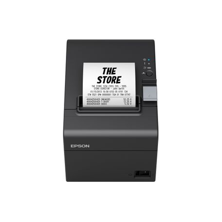 Epson TM T20III - Receipt printer - thermal line - Roll (7.95 cm) - 203 x 203 dpi - up to 250 mm / sec - USB 2.0, serial - cutter - black - 1