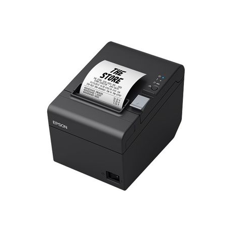 Epson TM T20III - Receipt printer - thermal line - Roll (7.95 cm) - 203 x 203 dpi - up to 250 mm / sec - USB 2.0, serial - cutter - black - 4