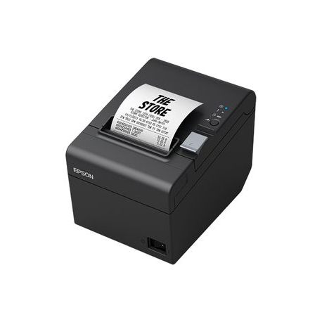Epson TM T20III - Receipt printer - thermal line - Roll (7.95 cm) - 203 x 203 dpi - up to 250 mm / sec - USB 2.0, serial - cutter - black - 5