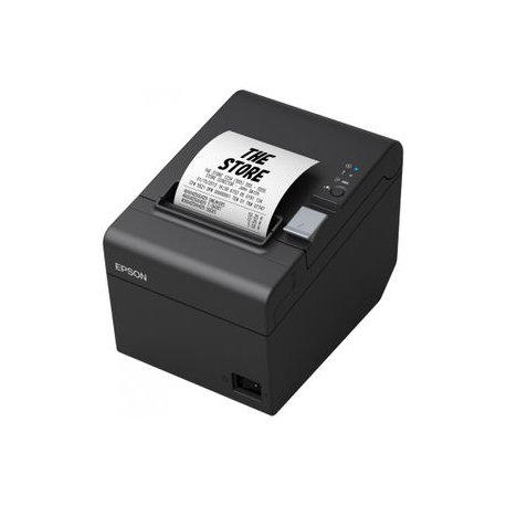 Epson TM T20III - Receipt printer - thermal line - Roll (7.95 cm) - 203 x 203 dpi - up to 250 mm / sec - USB 2.0, serial - cutter - black - 6