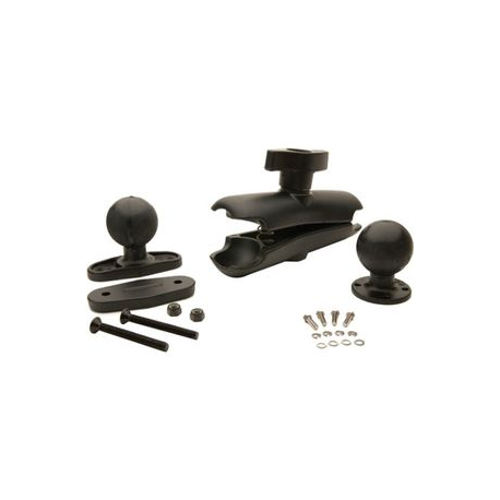 Honeywell RAM - Mounting component (clamp base, round base, medium arm, 2 x Ram balls) for vehicle mount computer - in-car - for Honeywell MX9; Thor VM1 - 2