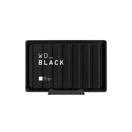 WD_BLACK D10 Game Drive WDBA3P0080HBK - Hard drive - 8 TB - external (portable) - USB 3.2 Gen 1 - 7200 rpm - black - 1