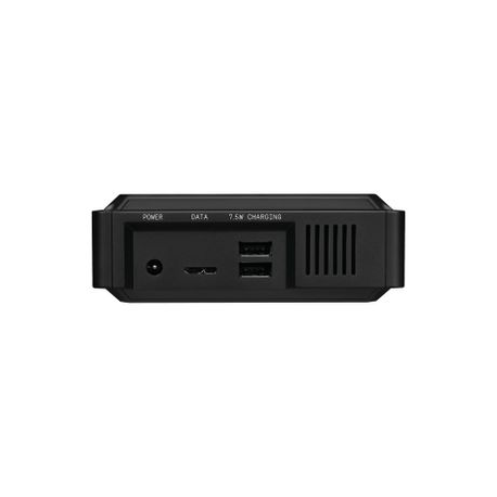 WD_BLACK D10 Game Drive WDBA3P0080HBK - Hard drive - 8 TB - external (portable) - USB 3.2 Gen 1 - 7200 rpm - black - 7