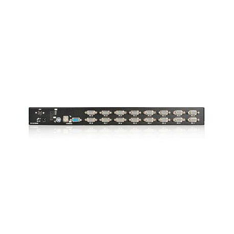 StarTech.com 16 Port 1U RackMount USB PS / 2 KVM Switch with OSD - KVM switch - 16 x KVM port(s) - 1 local user - desktop - for P / N: 2POSTRACK42, 4POSTRACK12U, 4POSTRACK25U, RK3236BKF, RK960CP, RKQMCAB12, RKWOODCAB12 - 2