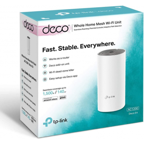 TP-Link Deco E4 - Wireless router - 802.11a / b / g / n / ac - Dual Band - 3