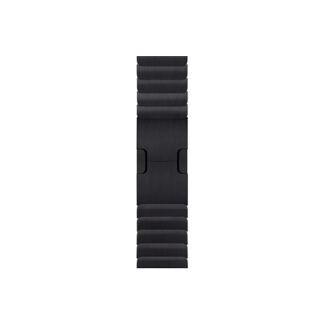 Apple 38mm Link Bracelet - Strap for smart watch - 135-195 mm - space black - for Watch (38 mm, 40 mm) - 3