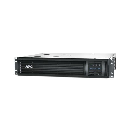 APC Smart-UPS 1000VA LCD RM - UPS (rack-mountable) - AC 120 V - 700 Watt - 1000 VA - USB - output connectors: 6 - 2U - black - with APC SmartConnect - for P / N: NBWL0356A, SCL500RM1UC, SCL500RM1UNC, SMTL1000RM2UC, SMTL750RM2UC, SMX3000HVTUS - 0