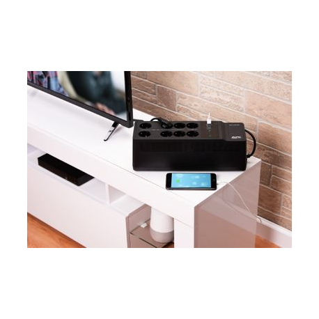 APC Back-UPS BE850G2 - UPS - AC 230 V - 520 Watt - 850 VA - output connectors: 8 - black - 3