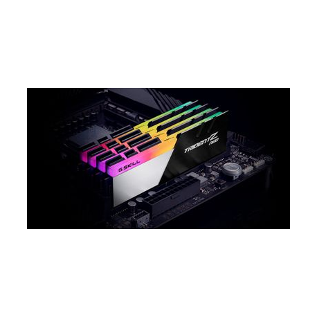 G.Skill TridentZ Neo Series - DDR4 - kit - 32 GB: 2 x 16 GB - DIMM 288-pin - 3600 MHz  /  PC4-28800 - CL16 - 1.35 V - unbuffered - non-ECC - brushed black, brushed aluminium black, powder coated silver - 4