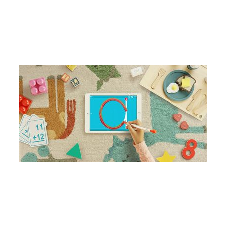 Logitech Crayon - Digital pen - wireless - intense sorbet - 26