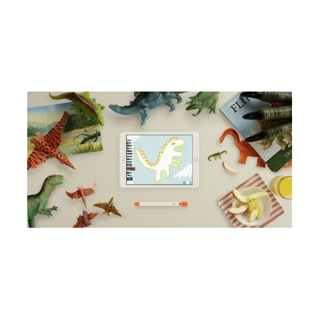 Logitech Crayon - Digital pen - wireless - intense sorbet - 31