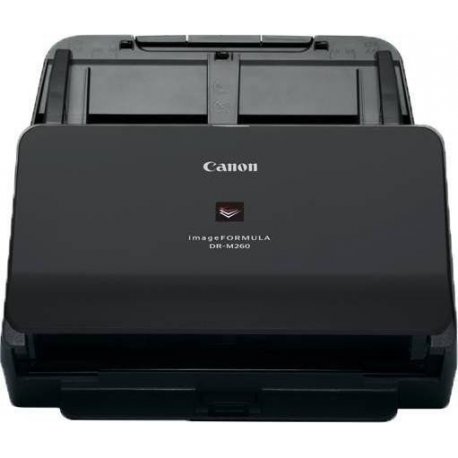 Canon imageFORMULA DR-M260 - Document scanner - CMOS  /  CIS - Duplex - 216 x 5588 mm - 600 dpi x 600 dpi - up to 60 ppm (mono)  /  up to 60 ppm (colour) - ADF (80 sheets) - up to 7500 scans per day - USB 3.1 Gen 1 - 4