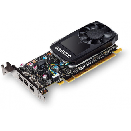 NVIDIA Quadro P400 - Graphics card - Quadro P400 - 2 GB GDDR5 - PCIe 3.0 x16 - 3 x Mini DisplayPort - for Workstation Z2 G4 (MT, SFF), Z2 G5, Z2 G8, Z240 (SFF, tower), Z4 G4, Z440, Z6 G4, Z8 G4; ZCentral 4R Workstation (1350 Watt) - 1