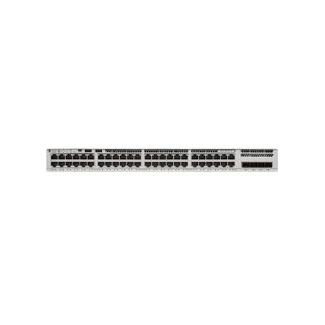 Cisco Catalyst 9200L - Network Essentials - switch - L3 - 48 x 10 / 100 / 1000 (PoE+) + 4 x Gigabit SFP (uplink) - rack-mountable - PoE+ (1440 W) - 1