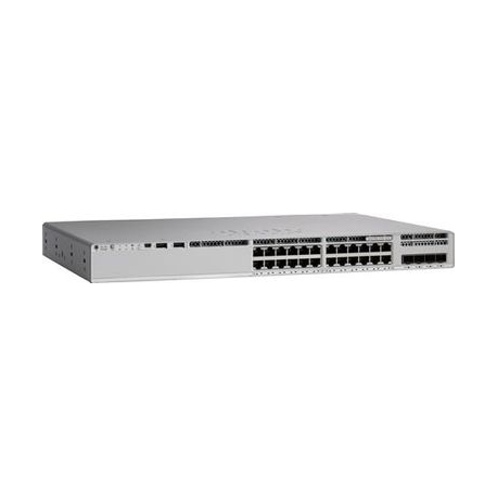 Cisco Catalyst 9200L - Network Essentials - switch - L3 - 48 x 10 / 100 / 1000 (PoE+) + 4 x Gigabit SFP (uplink) - rack-mountable - PoE+ (1440 W) - 2