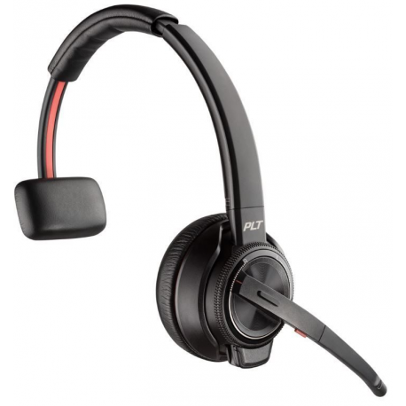 Poly Savi 8200 Series W8210 Spare - Headset - on-ear - DECT - wireless - active noise cancelling - with charging cradle - 3