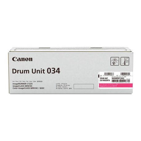 Canon 034 - Magenta - original - drum kit - for ImageCLASS MF810Cdn, MF820Cdn; imageRUNNER C1225, C1225iF - 0