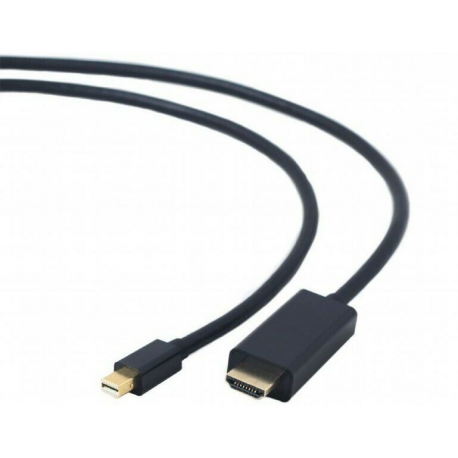 Cablexpert CC-mDP-HDMI-6 - Adapter cable - Mini DisplayPort male to HDMI male - 1.8 m - 4K support - 1