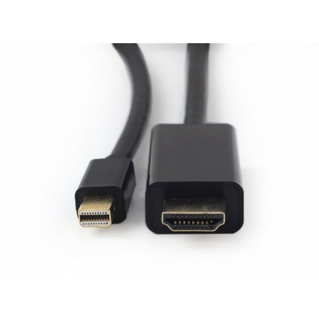 Cablexpert CC-mDP-HDMI-6 - Adapter cable - Mini DisplayPort male to HDMI male - 1.8 m - 4K support - 2