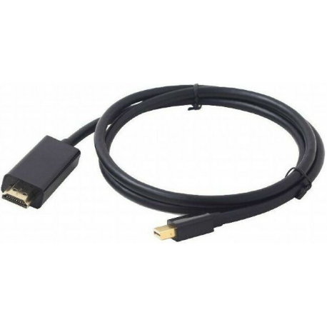 Cablexpert CC-mDP-HDMI-6 - Adapter cable - Mini DisplayPort male to HDMI male - 1.8 m - 4K support - 3