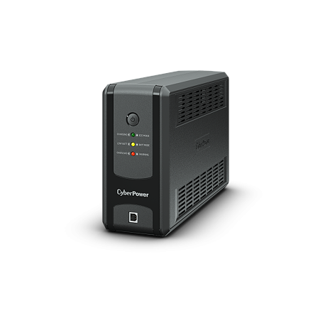 CyberPower UT Series UT850EG-FR - UPS - AC 230 V - 425 Watt - 850 VA - 1-phase - USB - output connectors: 3 - France - black - 1