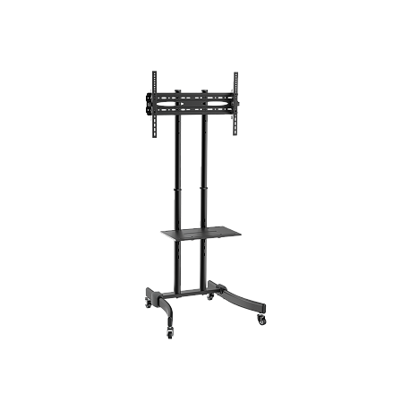 LogiLink Economy - Cart - for flat panel / AV equipment - solid cold pressed steel - screen size: 37"-70" - 3