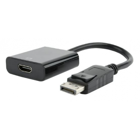 Cablexpert - Adapter - DisplayPort male to HDMI female - 10 cm - black - 1080p support - 2