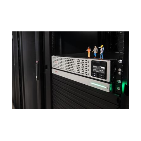 APC Smart-UPS On-Line Li-Ion 1000VA - UPS (rack-mountable / external) - AC 230 V - 900 Watt - 1000 VA - RS-232, USB - output connectors: 8 - black - 7