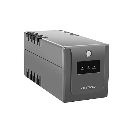 Armac Home 1000E - UPS - AC 145 - 290 V - 650 Watt - 1000 VA - USB - output connectors: 4 - 2