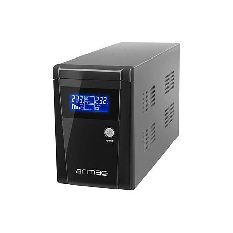 Armac Office 1500E - UPS - AC 230 V - 950 Watt - 1500 VA 9 Ah - USB - output connectors: 3 - 1