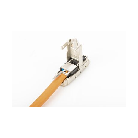 DIGITUS Professional DN-93631 - Network connector - RJ-45 (M) - shielded - 5 - 9 mm - CAT 6a - IEEE 802.3an / IEEE 802.3at - 2
