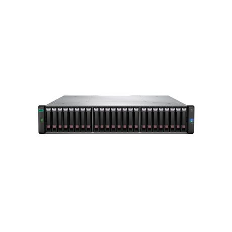 HPE Modular Smart Array 2050 SAN Dual Controller SFF Storage - Hard drive array - 24 bays (SAS-2) - rack-mountable - 2U - 2