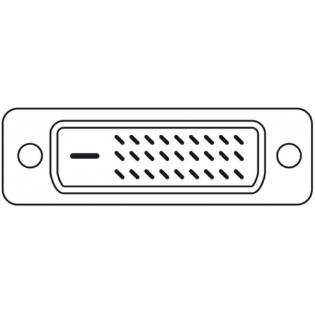 DIGITUS - DVI cable - dual link - DVI-D (M) to DVI-D (M) - 5 m - molded, thumbscrews - black - 1